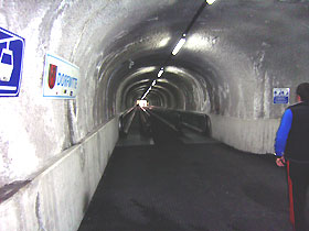 Tunnel zur Fimbabahn Ischgl